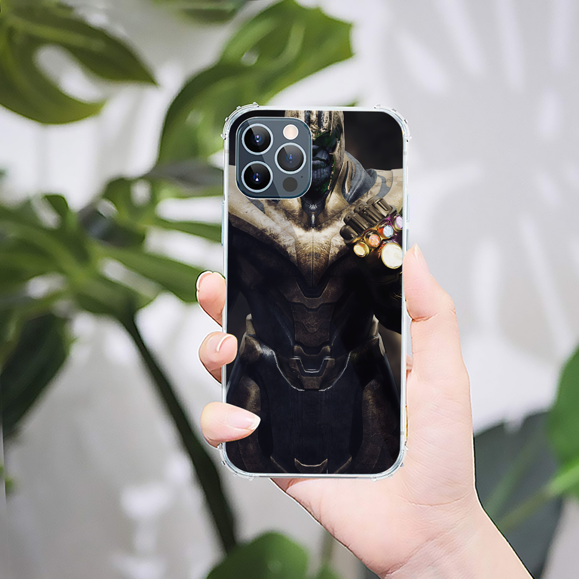 （画像用） アベンジャーズ The Avengers 【iPhone 12シリーズ対応】透明スマホケース（クリアソフトケース）